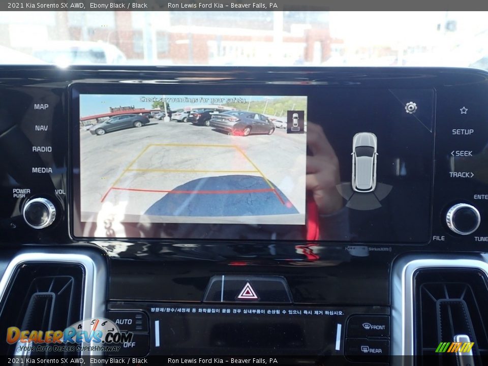 2021 Kia Sorento SX AWD Ebony Black / Black Photo #18