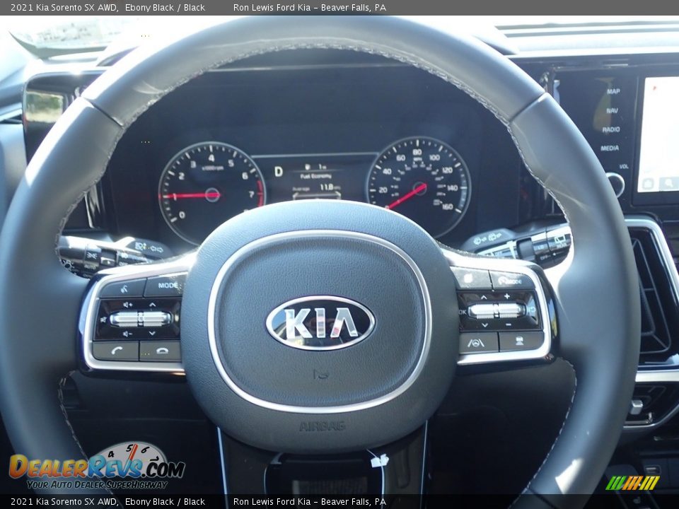2021 Kia Sorento SX AWD Steering Wheel Photo #19