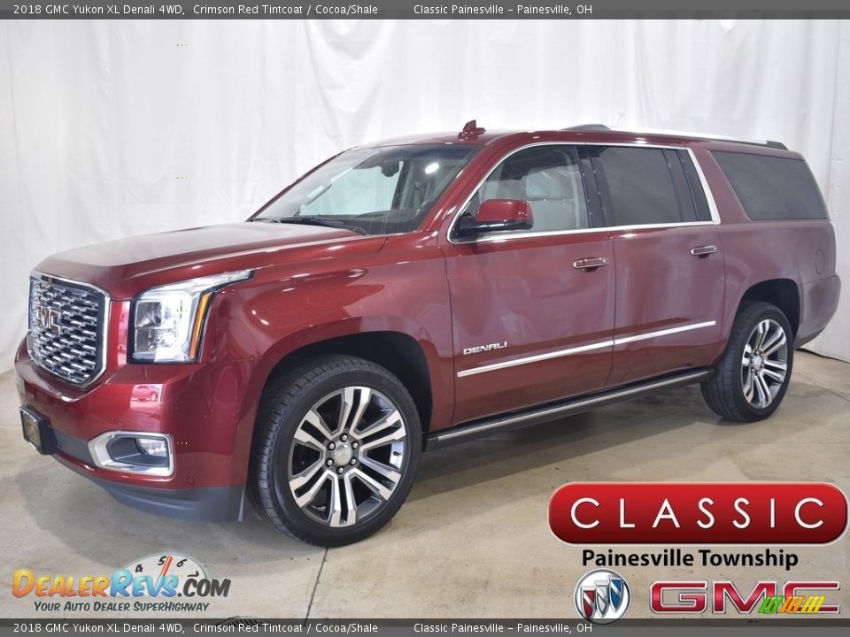 2018 GMC Yukon XL Denali 4WD Crimson Red Tintcoat / Cocoa/Shale Photo #1