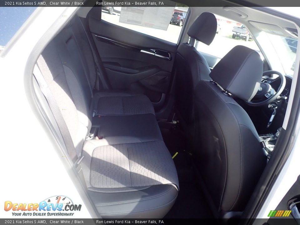 2021 Kia Seltos S AWD Clear White / Black Photo #10