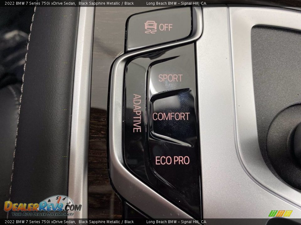 Controls of 2022 BMW 7 Series 750i xDrive Sedan Photo #23