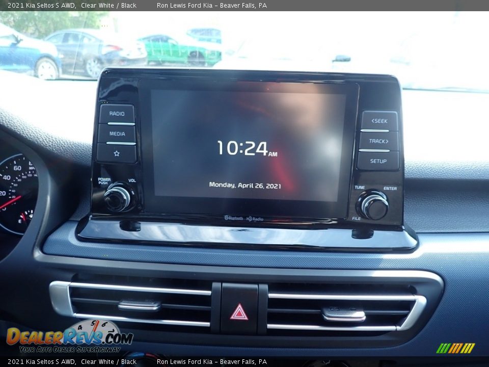 2021 Kia Seltos S AWD Clear White / Black Photo #16