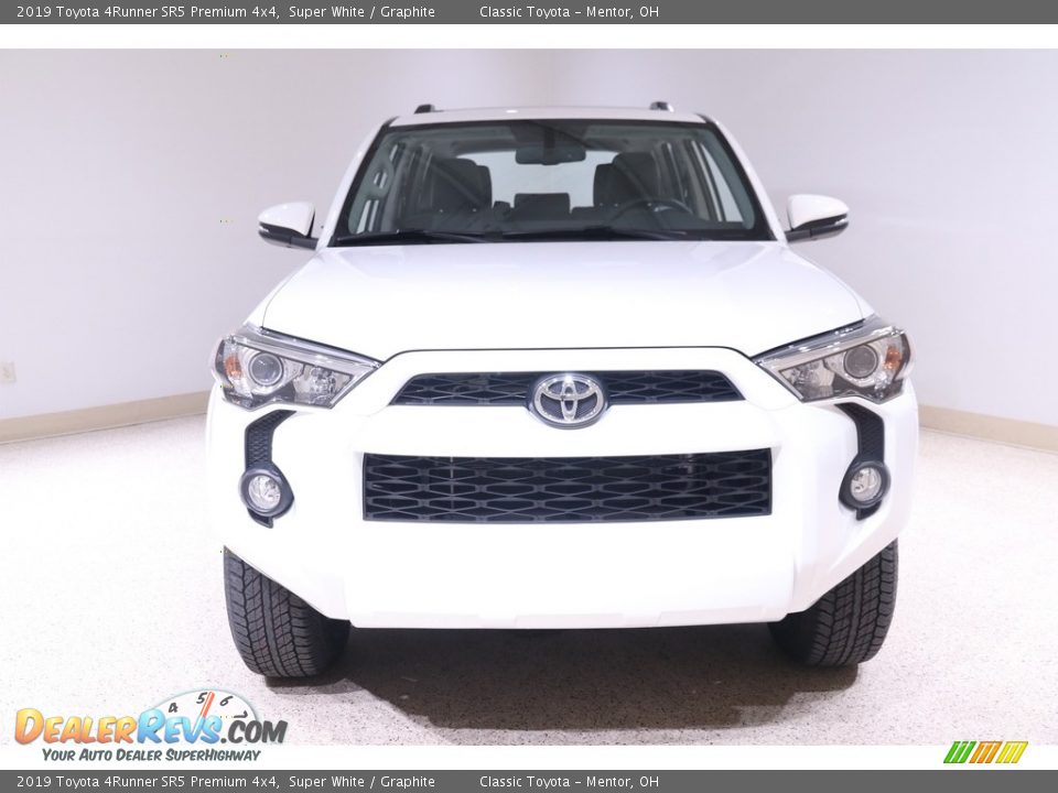 2019 Toyota 4Runner SR5 Premium 4x4 Super White / Graphite Photo #2