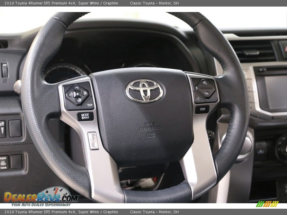 2019 Toyota 4Runner SR5 Premium 4x4 Super White / Graphite Photo #7