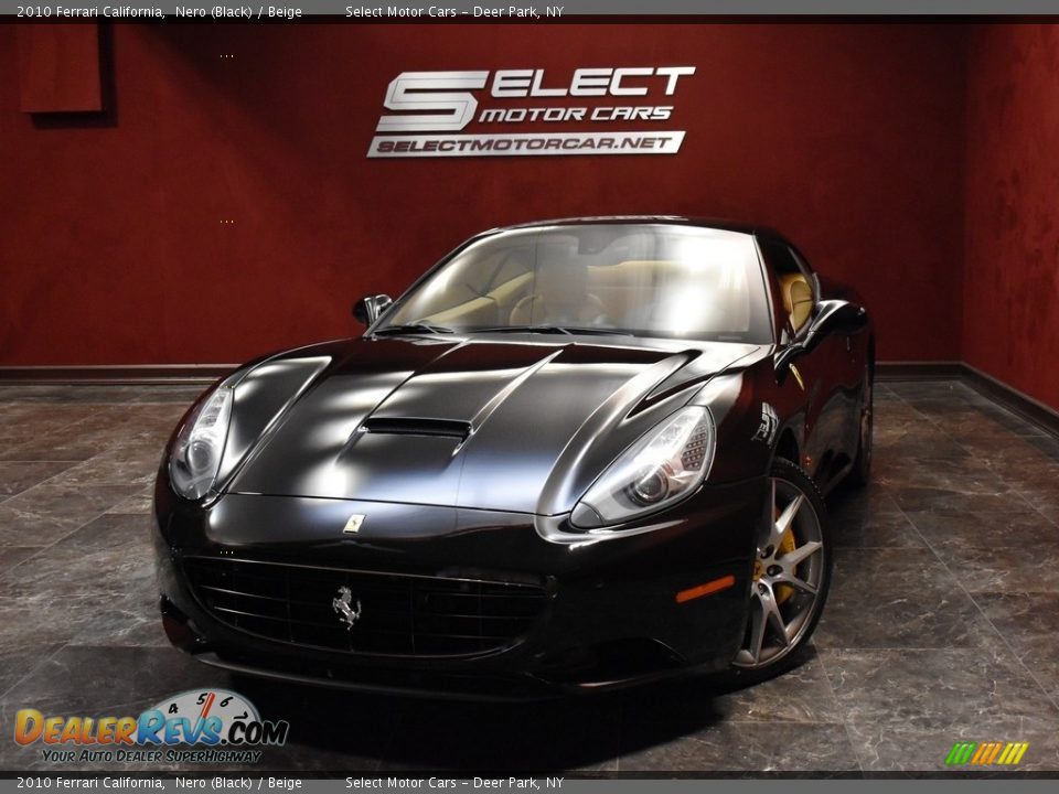 2010 Ferrari California Nero (Black) / Beige Photo #1