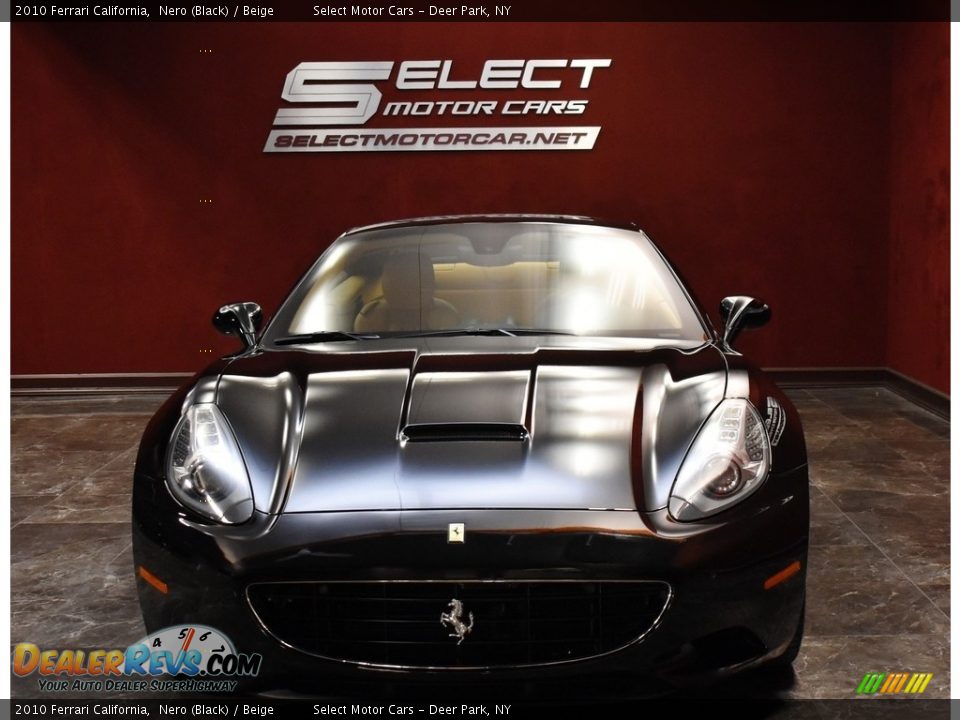 2010 Ferrari California Nero (Black) / Beige Photo #2