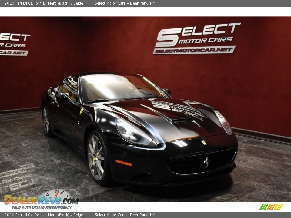 2010 Ferrari California Nero (Black) / Beige Photo #3