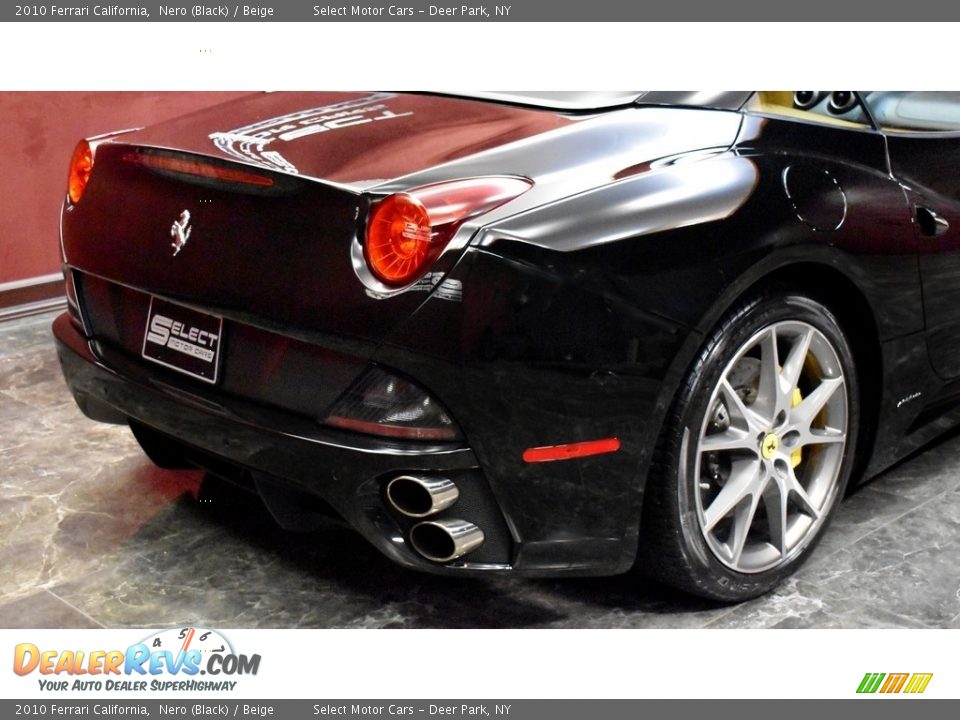 2010 Ferrari California Nero (Black) / Beige Photo #7