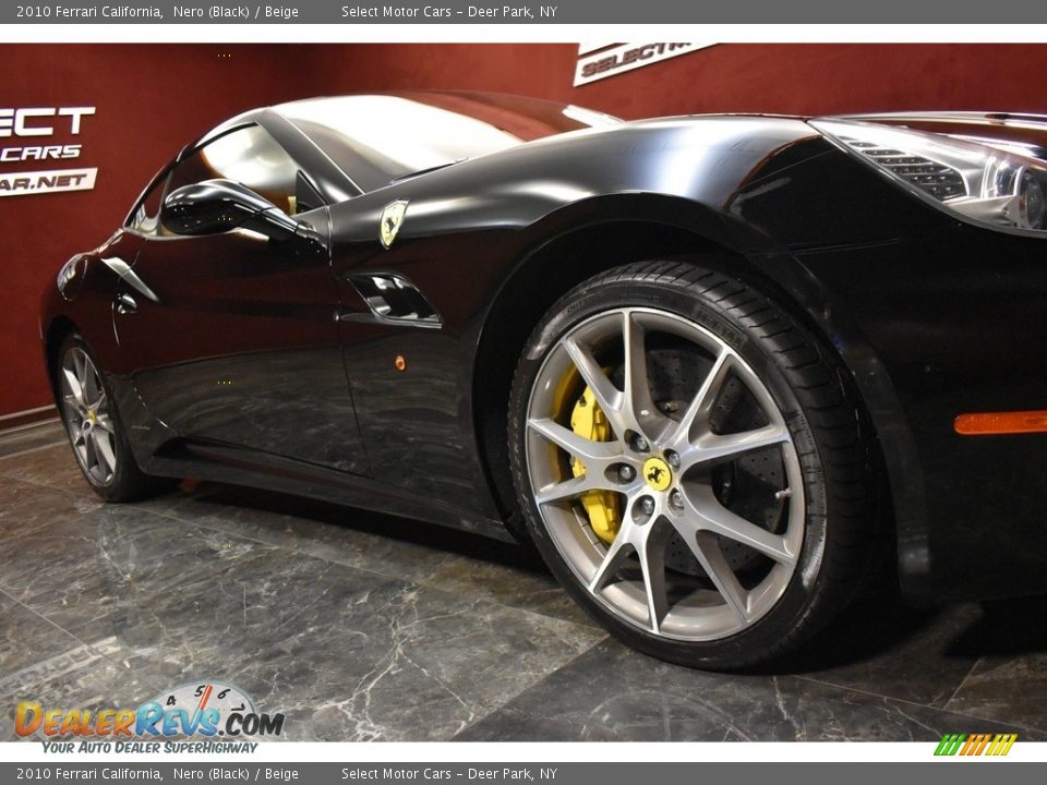 2010 Ferrari California Nero (Black) / Beige Photo #8