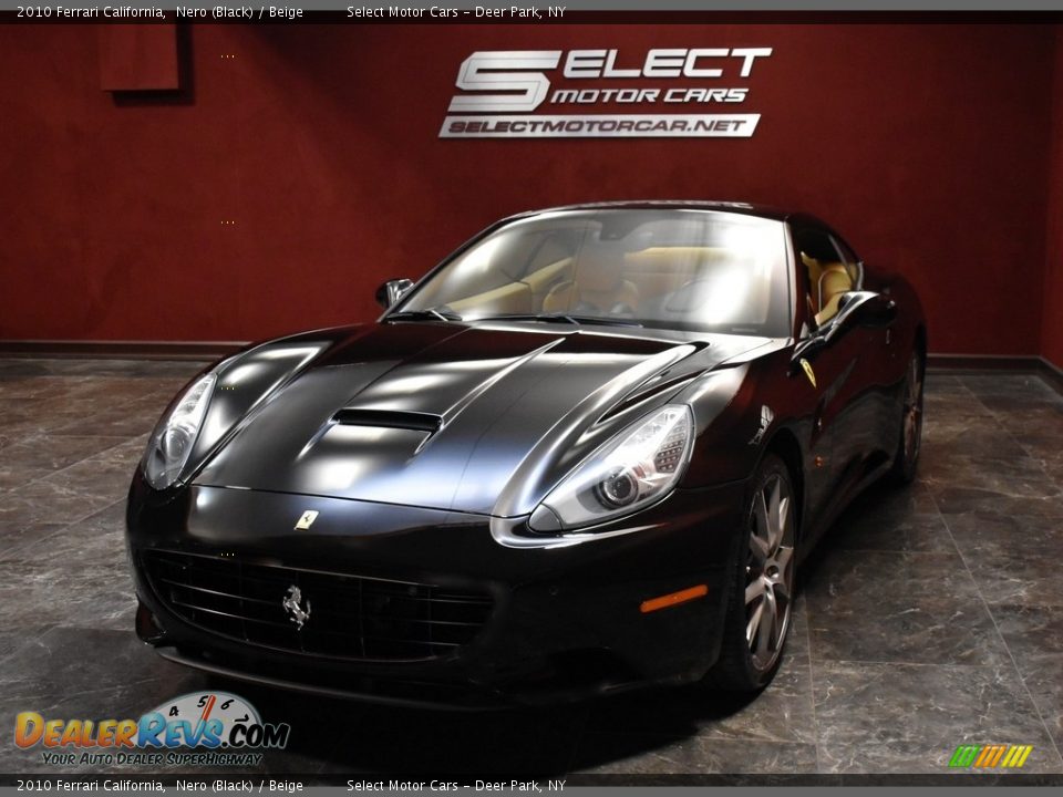 2010 Ferrari California Nero (Black) / Beige Photo #9