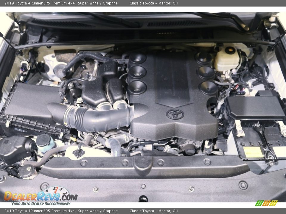 2019 Toyota 4Runner SR5 Premium 4x4 Super White / Graphite Photo #17