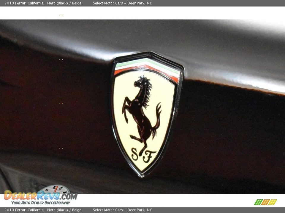 2010 Ferrari California Nero (Black) / Beige Photo #12