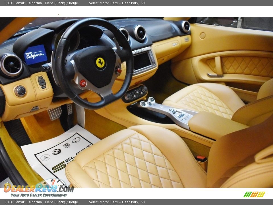 2010 Ferrari California Nero (Black) / Beige Photo #13