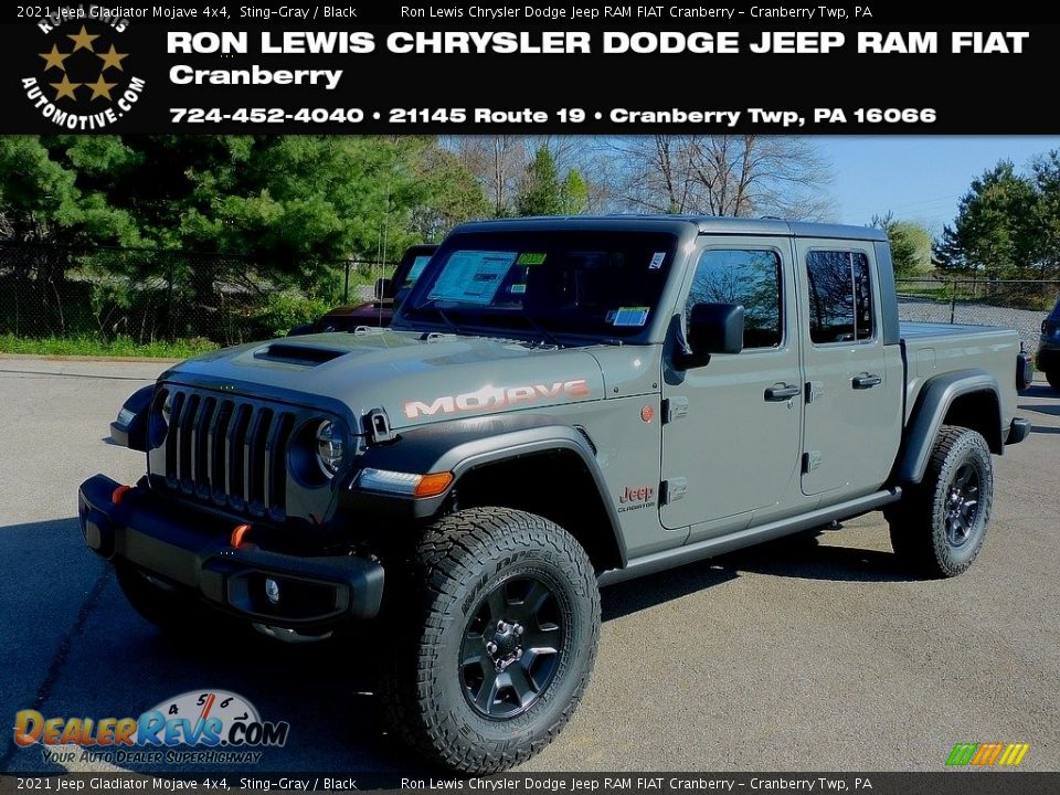 2021 Jeep Gladiator Mojave 4x4 Sting-Gray / Black Photo #1