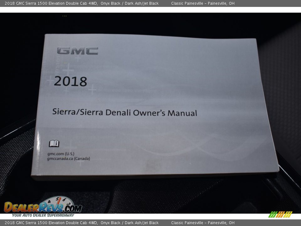 2018 GMC Sierra 1500 Elevation Double Cab 4WD Onyx Black / Dark Ash/Jet Black Photo #16