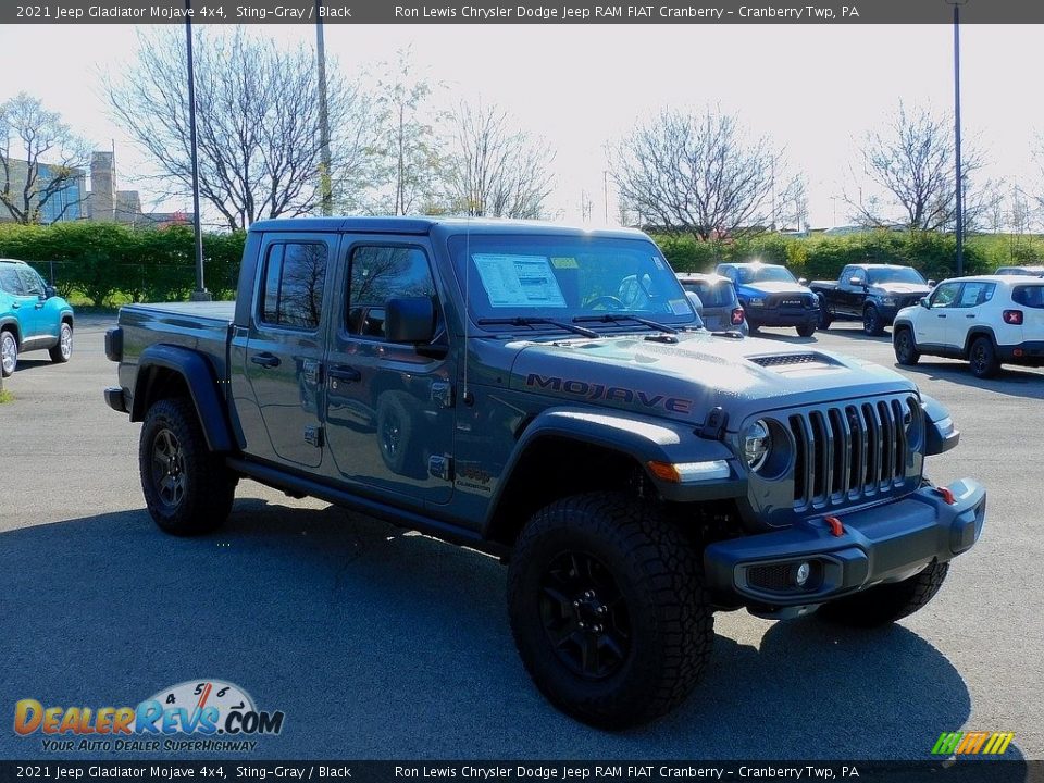 2021 Jeep Gladiator Mojave 4x4 Sting-Gray / Black Photo #3