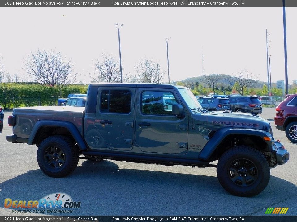 2021 Jeep Gladiator Mojave 4x4 Sting-Gray / Black Photo #4