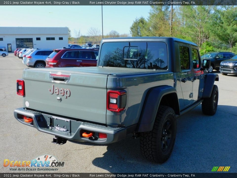 2021 Jeep Gladiator Mojave 4x4 Sting-Gray / Black Photo #5