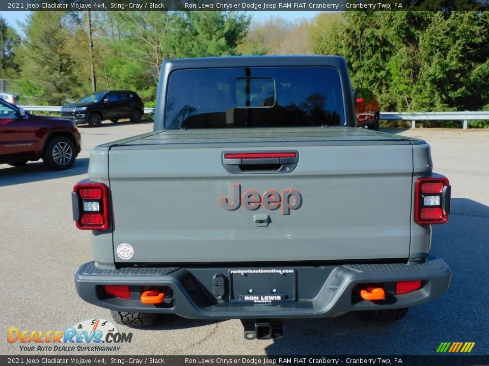 2021 Jeep Gladiator Mojave 4x4 Sting-Gray / Black Photo #6