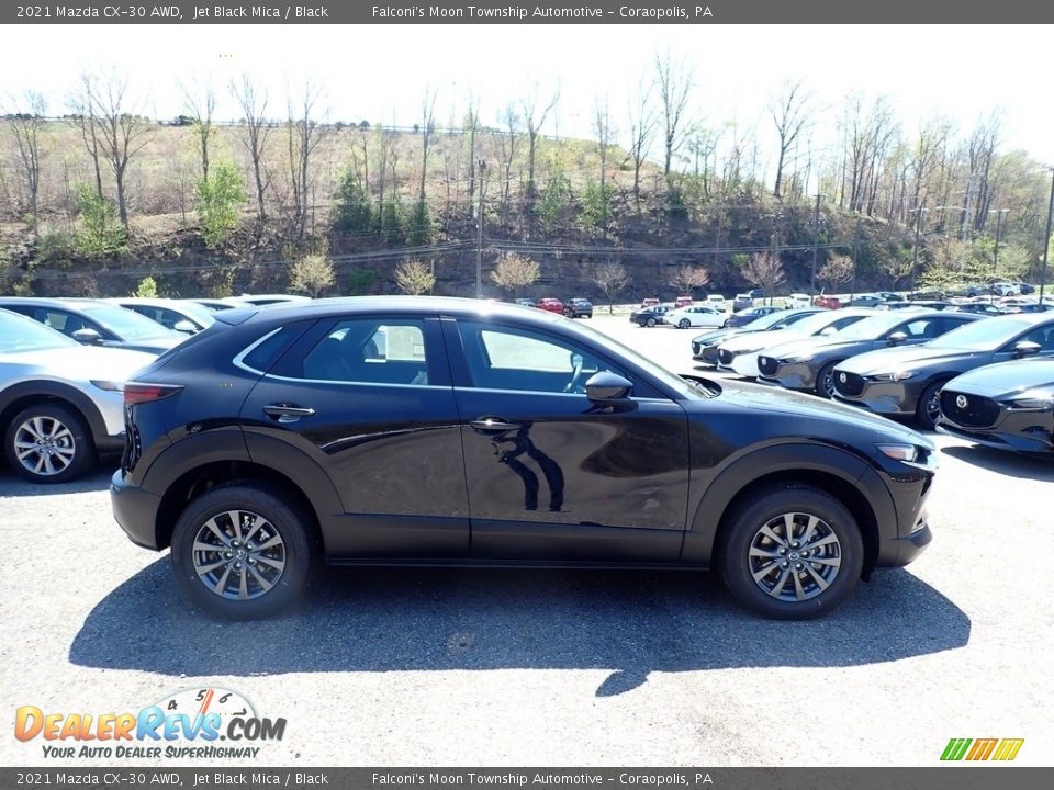 2021 Mazda CX-30 AWD Jet Black Mica / Black Photo #1