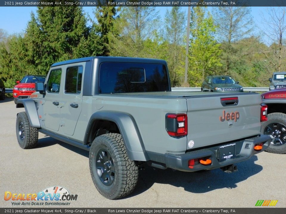 2021 Jeep Gladiator Mojave 4x4 Sting-Gray / Black Photo #8