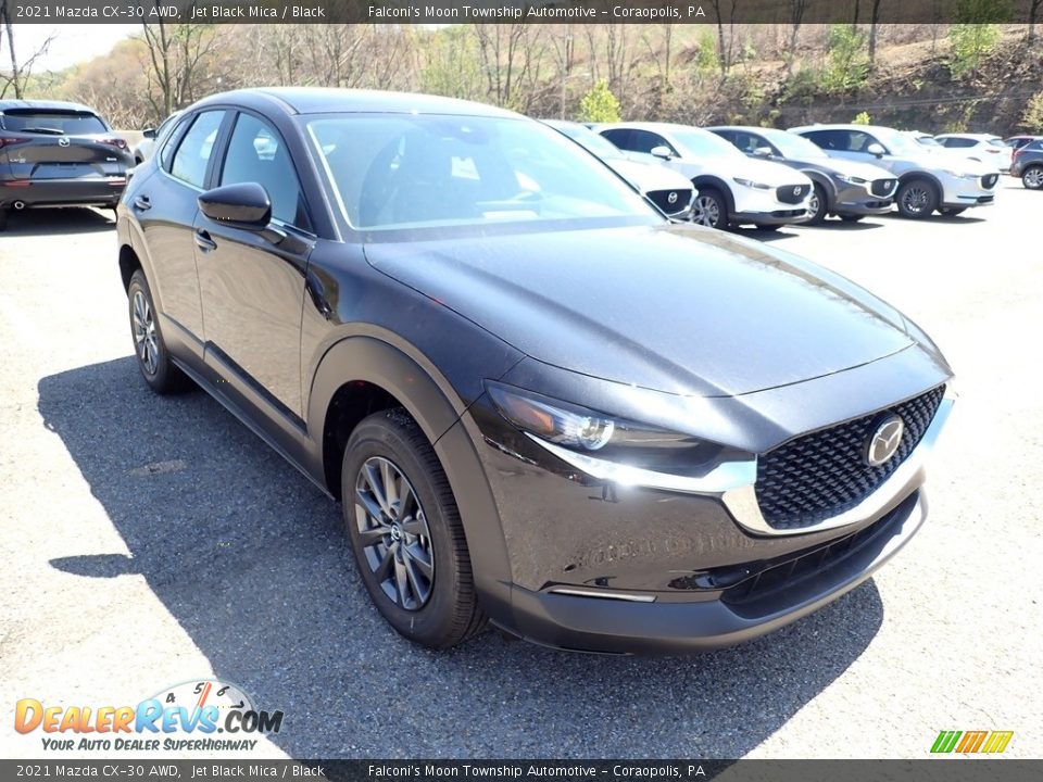 2021 Mazda CX-30 AWD Jet Black Mica / Black Photo #3