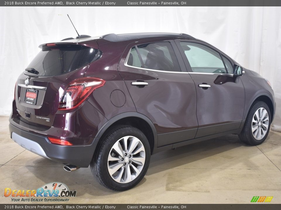 2018 Buick Encore Preferred AWD Black Cherry Metallic / Ebony Photo #2