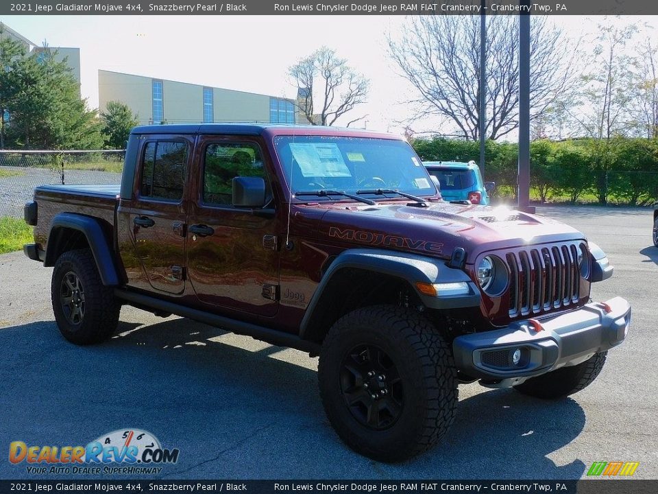 2021 Jeep Gladiator Mojave 4x4 Snazzberry Pearl / Black Photo #3