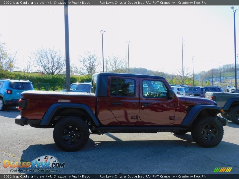 2021 Jeep Gladiator Mojave 4x4 Snazzberry Pearl / Black Photo #4