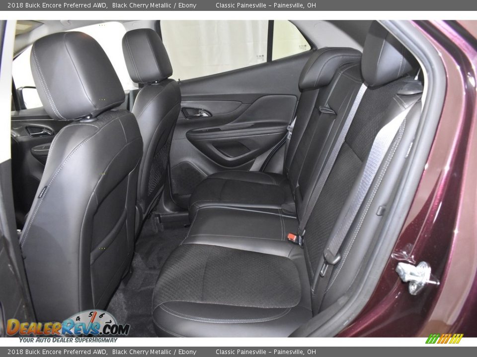 2018 Buick Encore Preferred AWD Black Cherry Metallic / Ebony Photo #8