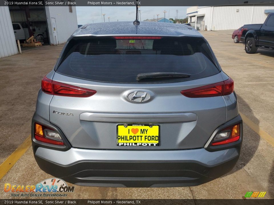 2019 Hyundai Kona SE Sonic Silver / Black Photo #8