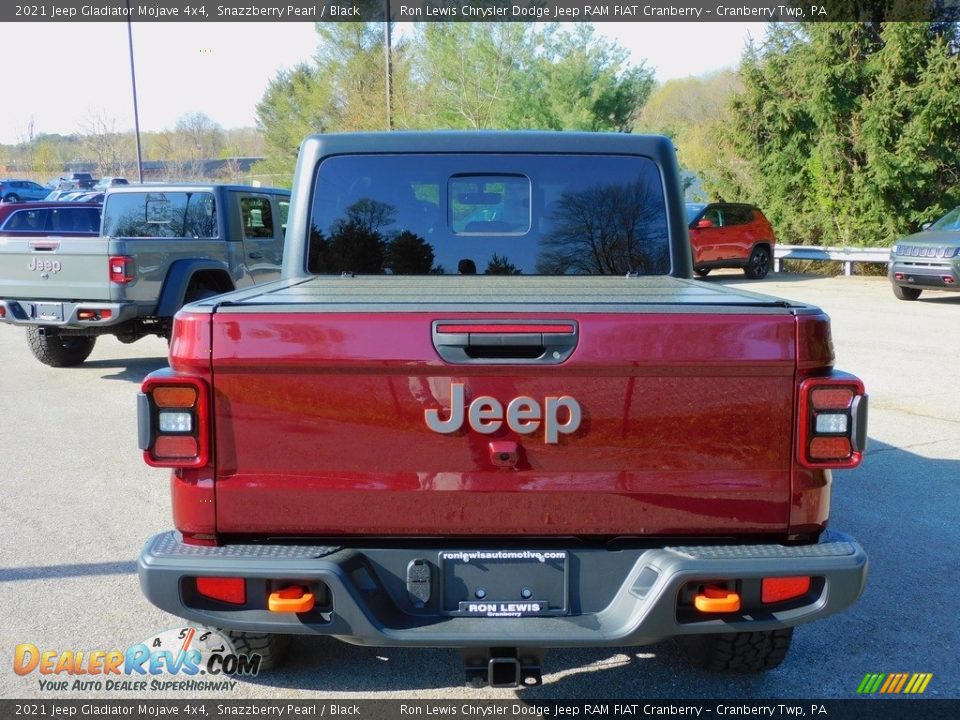 2021 Jeep Gladiator Mojave 4x4 Snazzberry Pearl / Black Photo #6