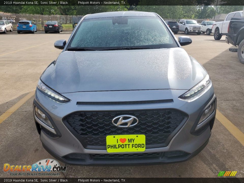 2019 Hyundai Kona SE Sonic Silver / Black Photo #9