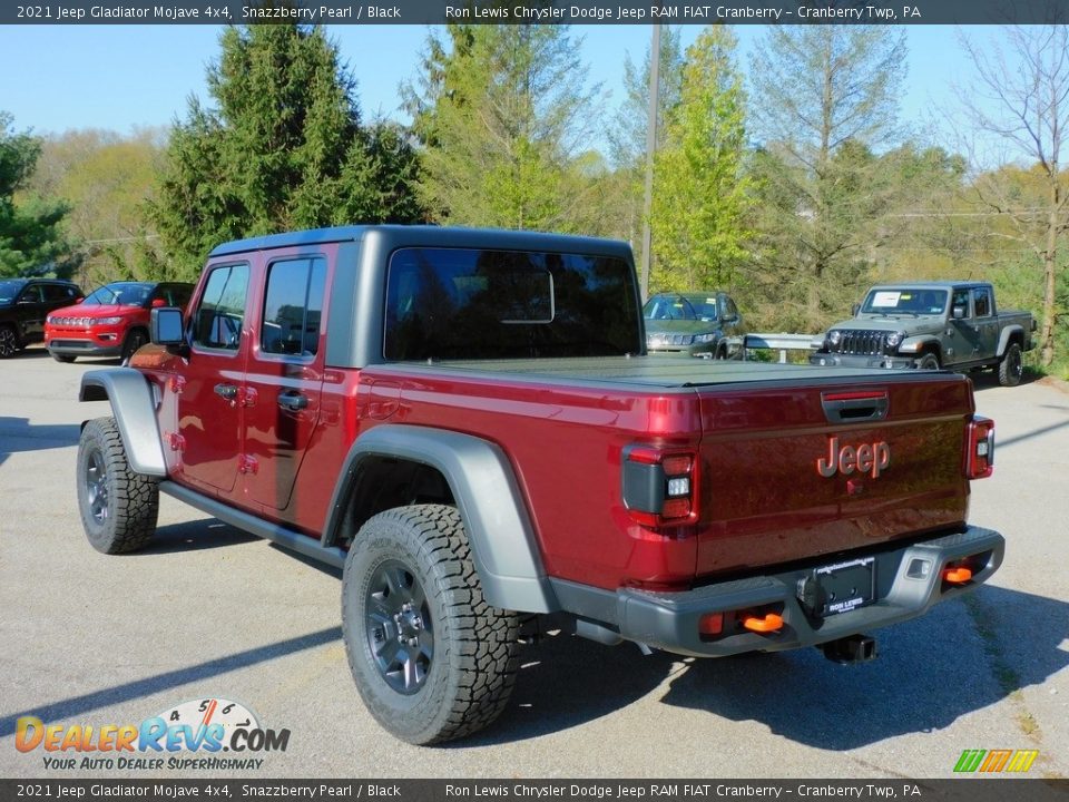 2021 Jeep Gladiator Mojave 4x4 Snazzberry Pearl / Black Photo #8