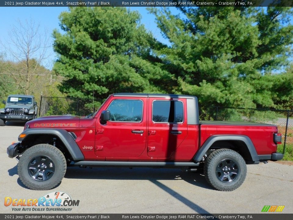 2021 Jeep Gladiator Mojave 4x4 Snazzberry Pearl / Black Photo #9