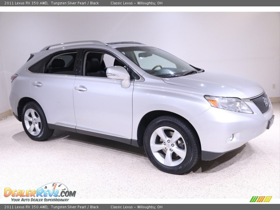 2011 Lexus RX 350 AWD Tungsten Silver Pearl / Black Photo #1