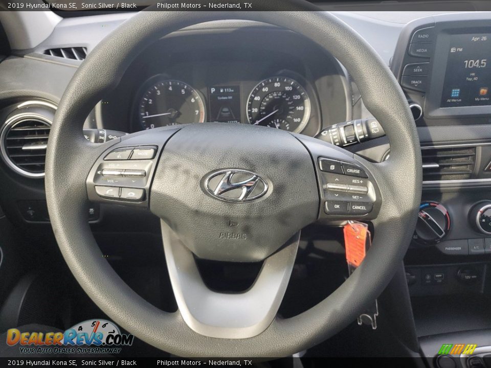 2019 Hyundai Kona SE Sonic Silver / Black Photo #15