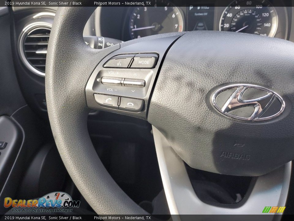 2019 Hyundai Kona SE Sonic Silver / Black Photo #16