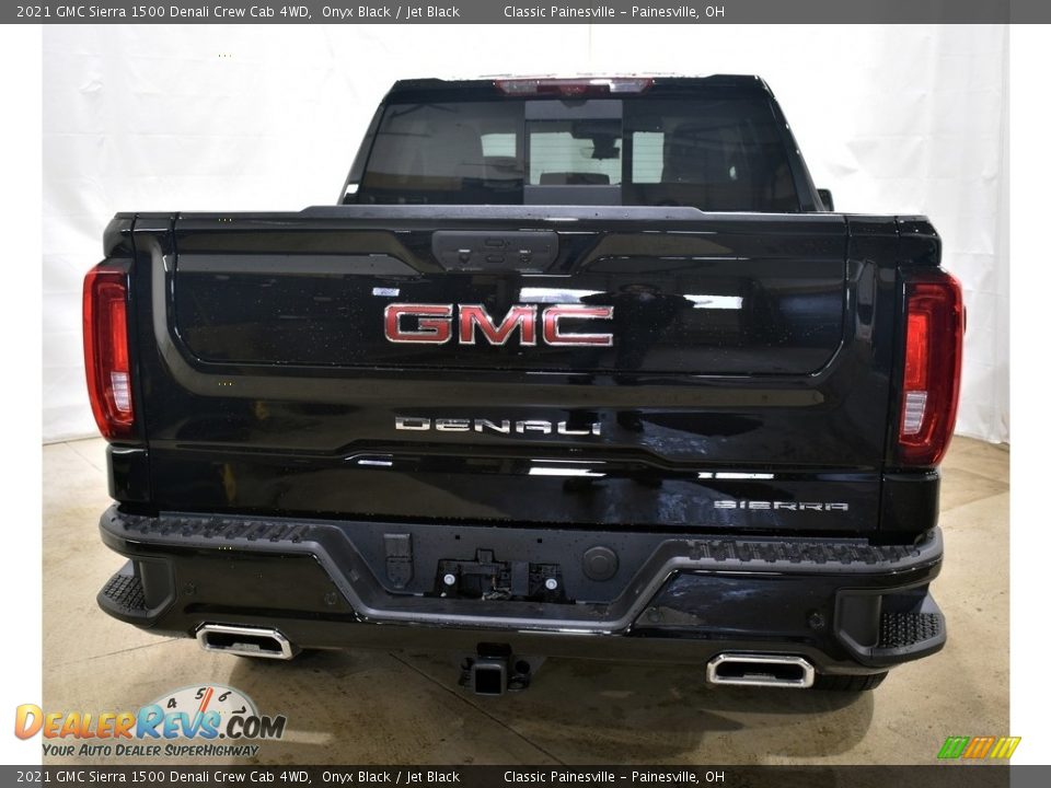 2021 GMC Sierra 1500 Denali Crew Cab 4WD Onyx Black / Jet Black Photo #3