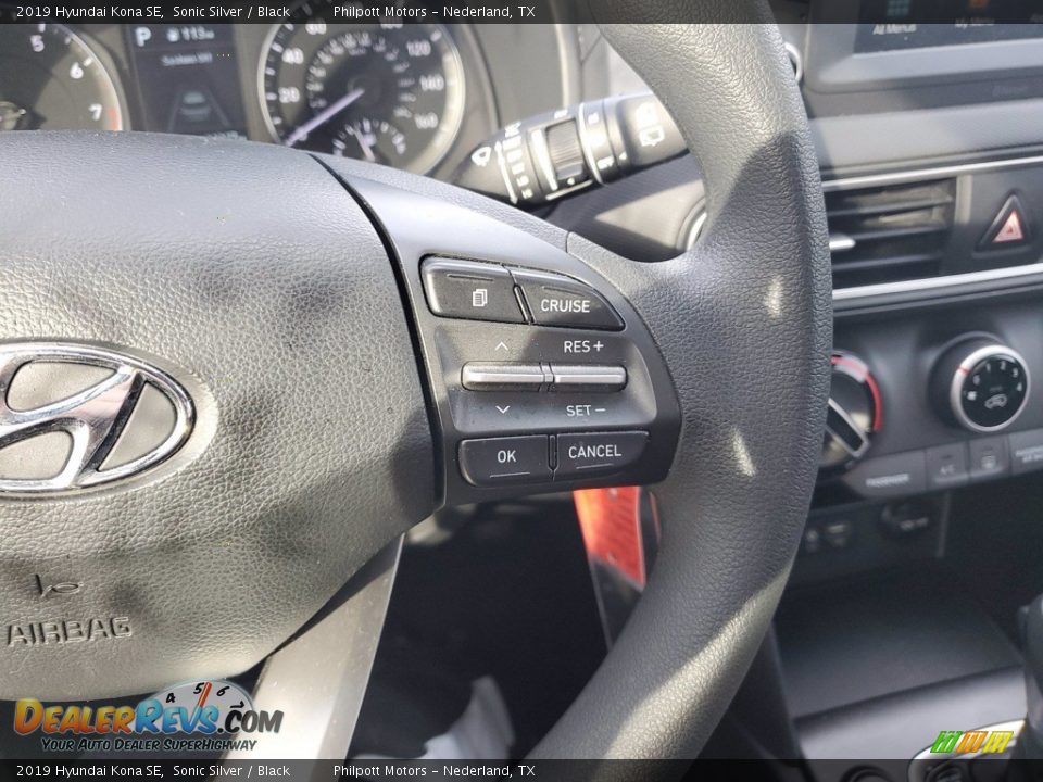 2019 Hyundai Kona SE Sonic Silver / Black Photo #17