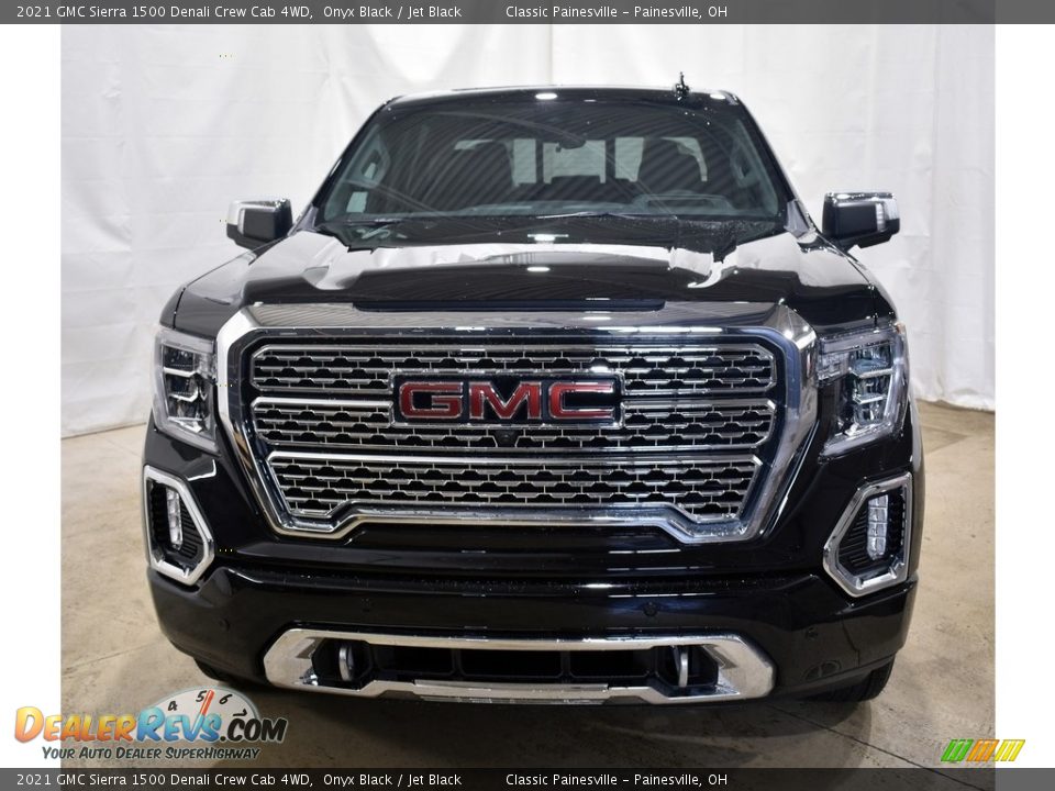 2021 GMC Sierra 1500 Denali Crew Cab 4WD Onyx Black / Jet Black Photo #4