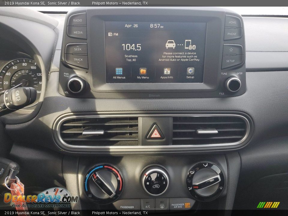 2019 Hyundai Kona SE Sonic Silver / Black Photo #18