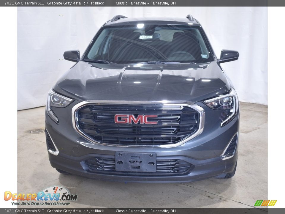 2021 GMC Terrain SLE Graphite Gray Metallic / Jet Black Photo #4