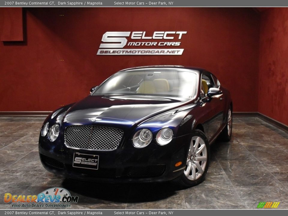 2007 Bentley Continental GT Dark Sapphire / Magnolia Photo #1