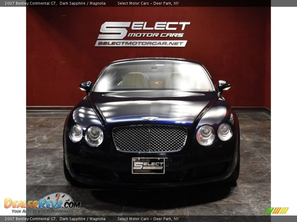 2007 Bentley Continental GT Dark Sapphire / Magnolia Photo #2