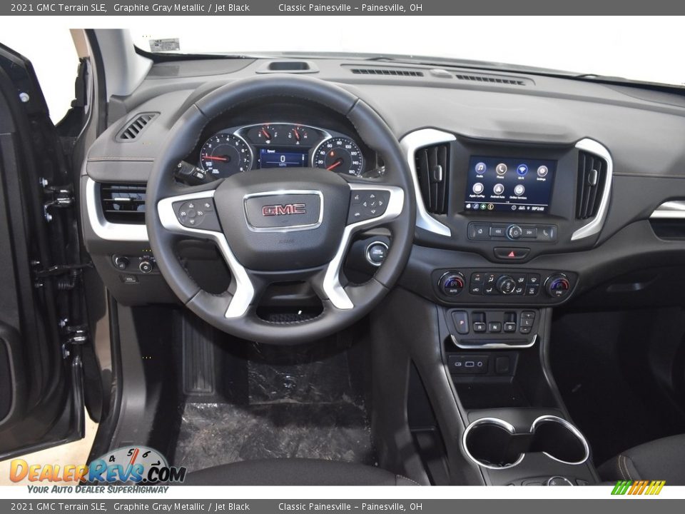 2021 GMC Terrain SLE Graphite Gray Metallic / Jet Black Photo #9