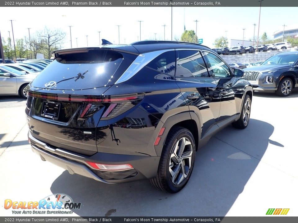 2022 Hyundai Tucson Limited AWD Phantom Black / Black Photo #2