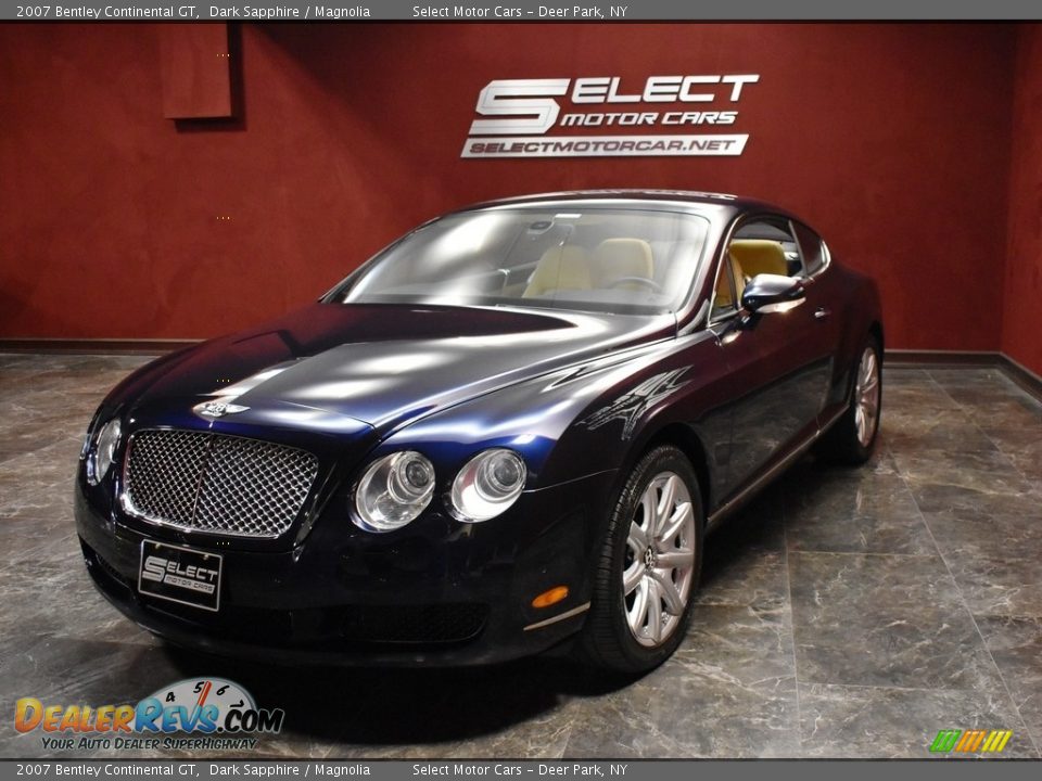 2007 Bentley Continental GT Dark Sapphire / Magnolia Photo #6