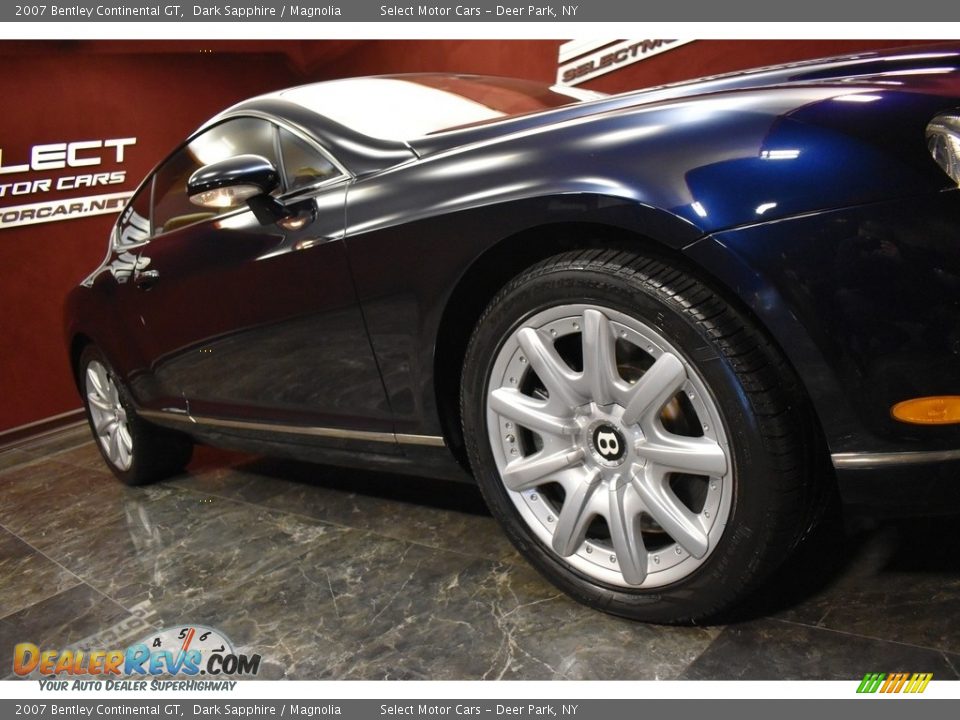 2007 Bentley Continental GT Dark Sapphire / Magnolia Photo #7