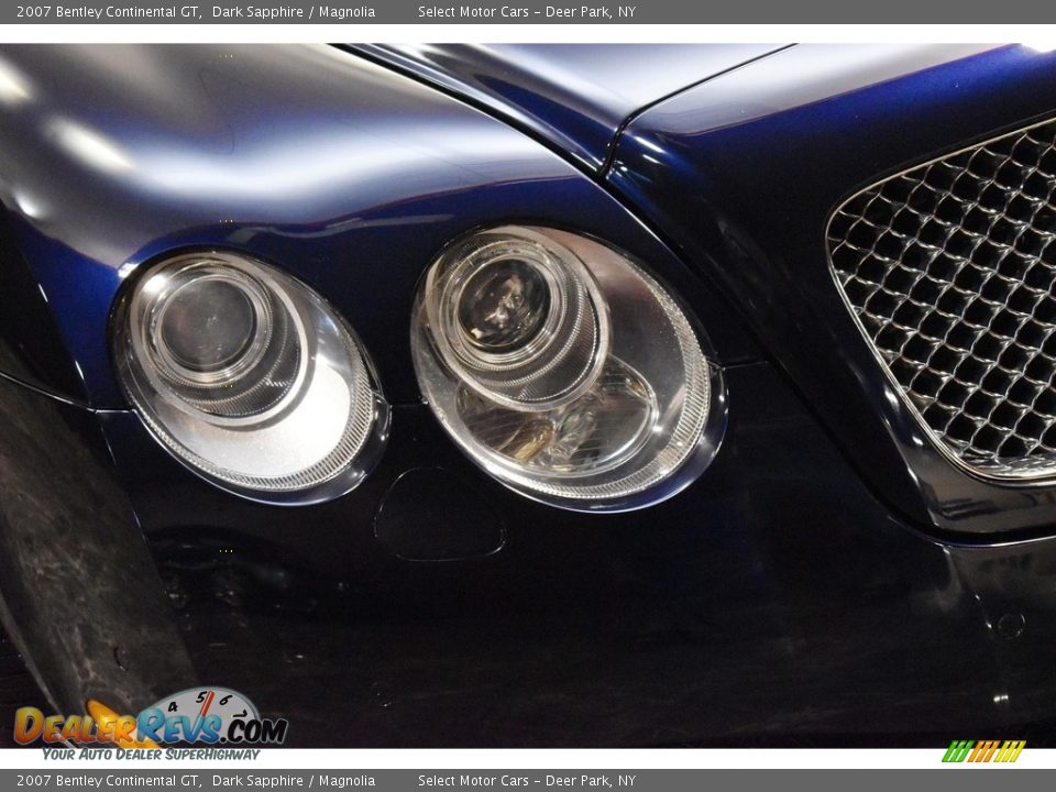 2007 Bentley Continental GT Dark Sapphire / Magnolia Photo #8